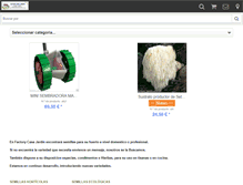 Tablet Screenshot of factory-casa-jardin.es